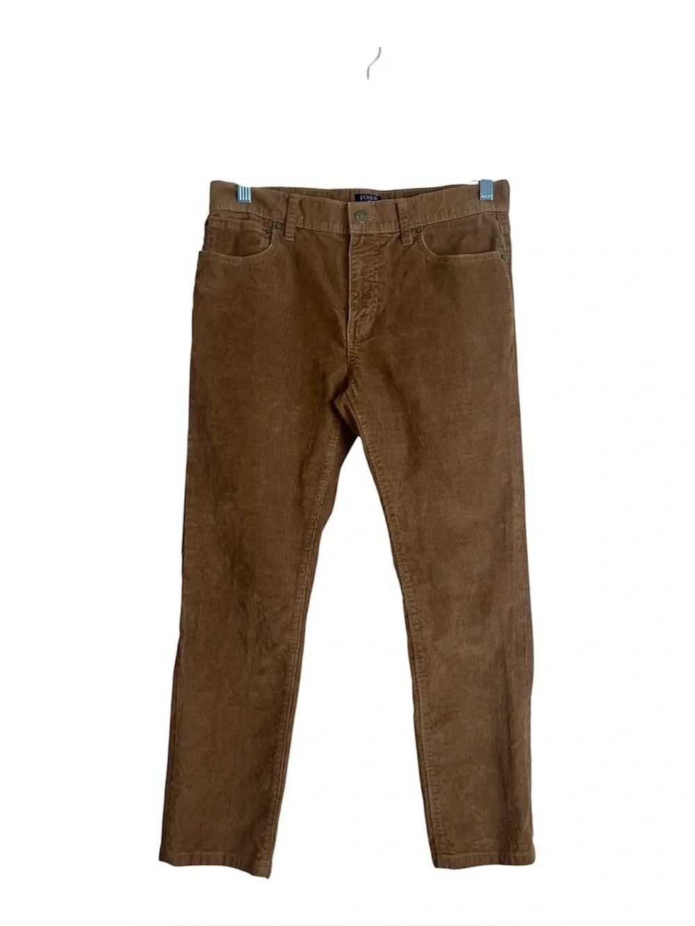 J. Crew Men's Flex Slim Fit Brown Corduroy Pants Sz 30x30